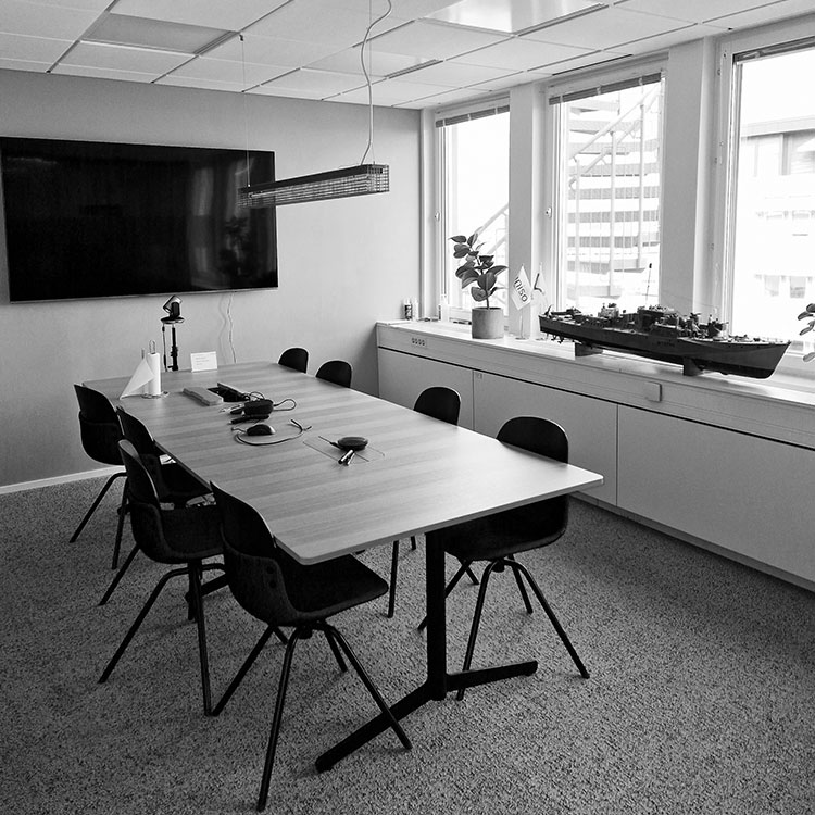 Konferensrum på Veprox kontor i Göteborg