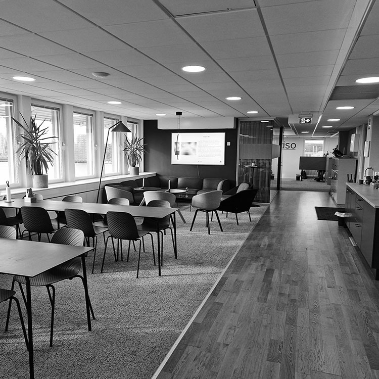 Matplats på Veprox kontor i Göteborg
